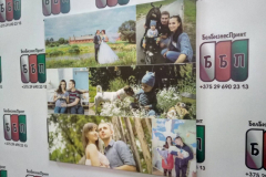 Фото каллаж на холсте 50 на 50 см июль 2018